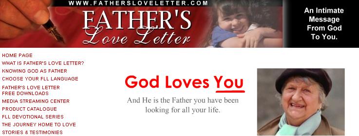 Fathers Love Letter